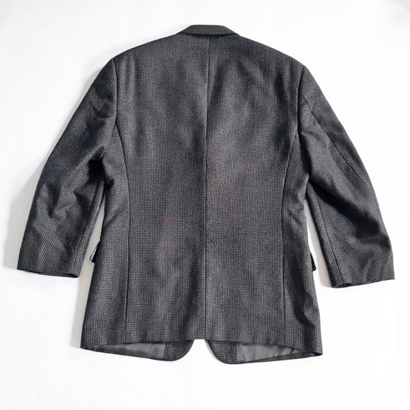 Monsieur Givenchy Men's Wool Silk Tweed Blazer 38S - Picture 8 of 8